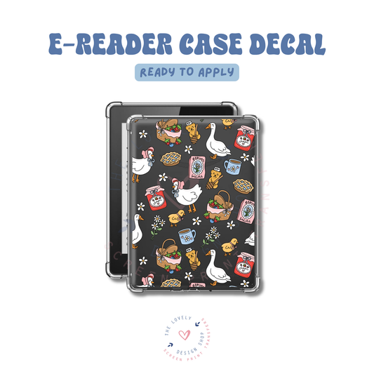 Spring Vibes - UV DTF E-Reader Decal - Jan 27