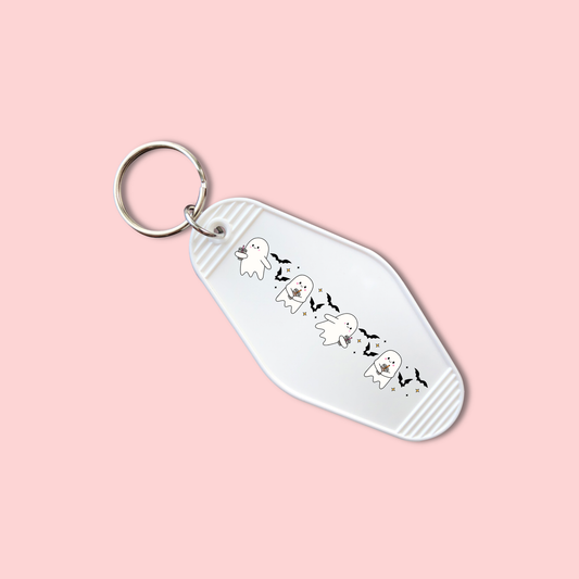 Coffee Ghouls (Set of 5) -  Keychain UV DTF Decal - July 15