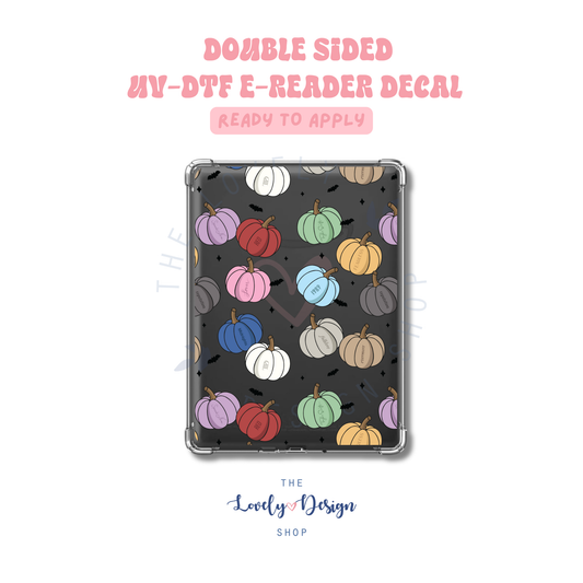 Eras Pumpkins - UV DTF E-Reader Decal - Aug 27