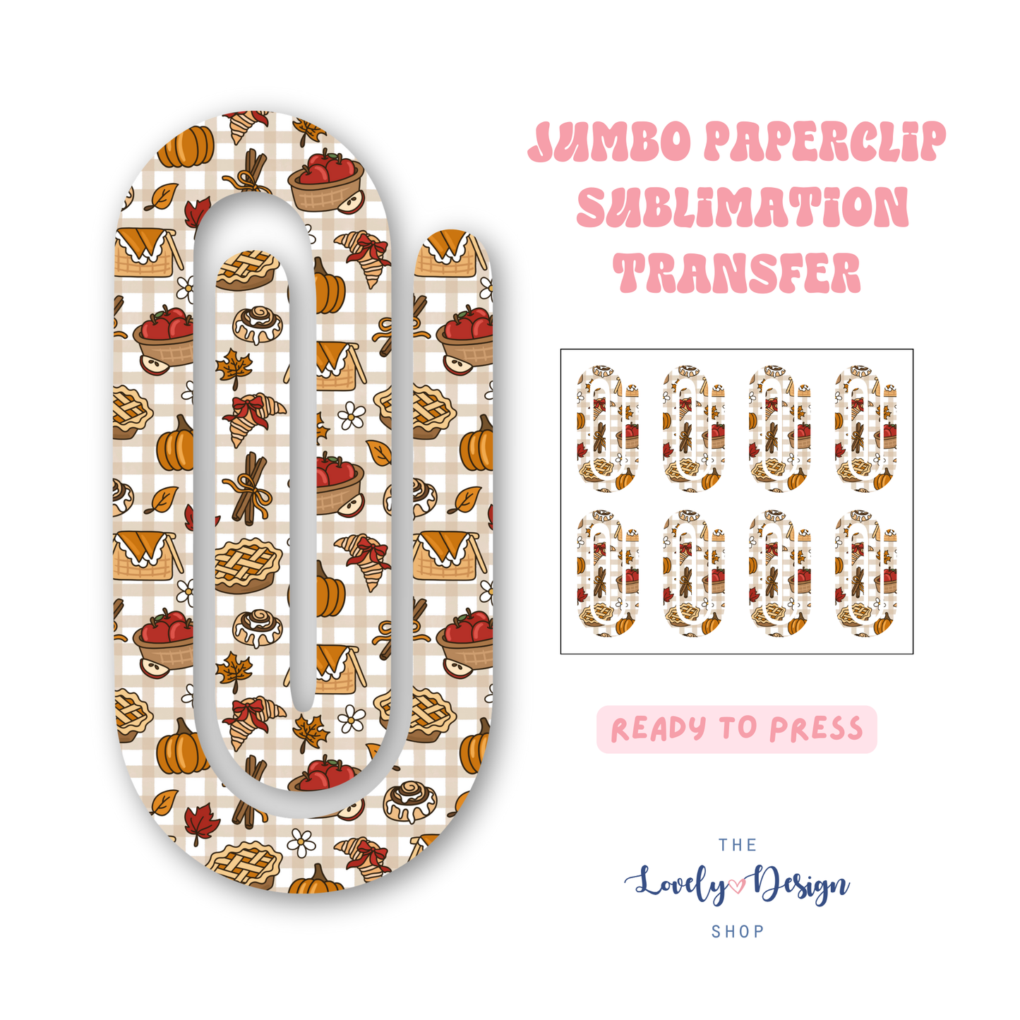 Fall Picnic - Sublimation Transfers