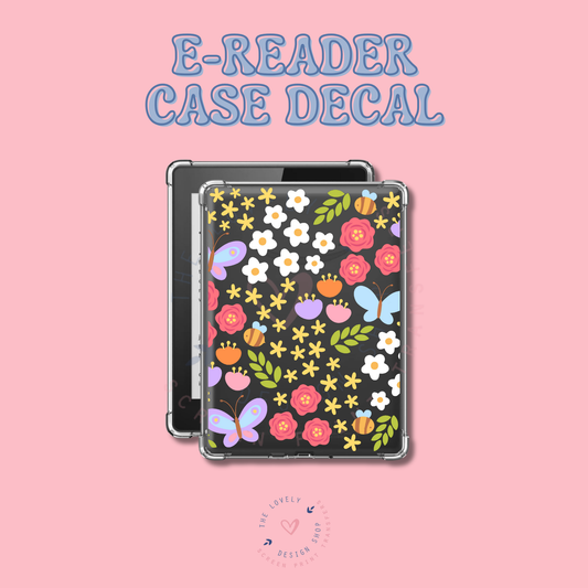 Floral Spring - UV DTF E-Reader Decal - Jan 20