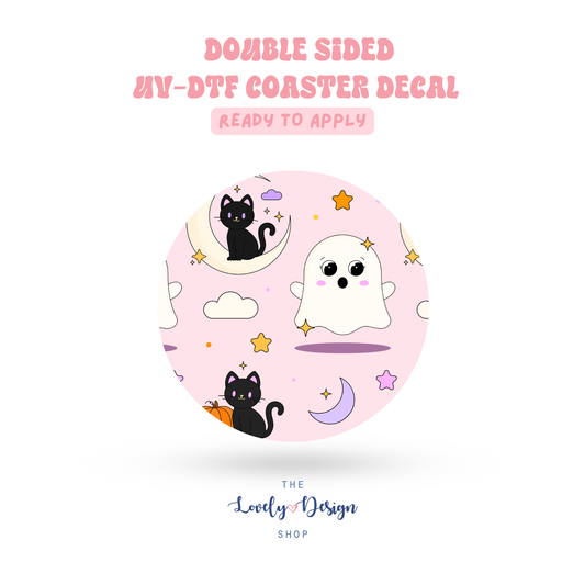 Halloween Things - UV DTF Coaster Decal - Aug 27