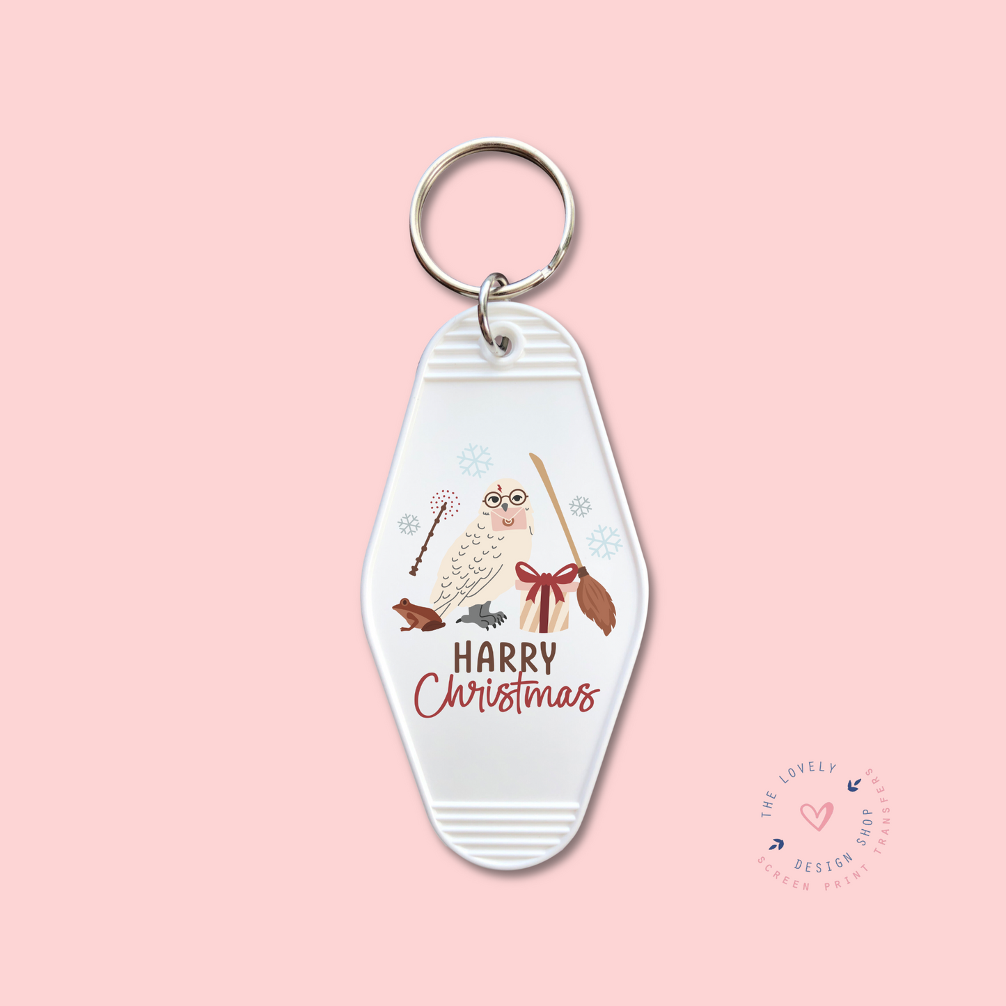 Harry Christmas -  Keychain UV DTF Decal - Dec 2