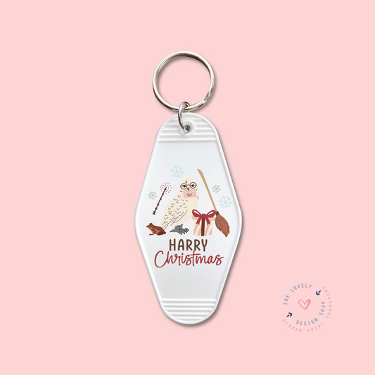 Harry Christmas -  Keychain UV DTF Decal - Dec 2