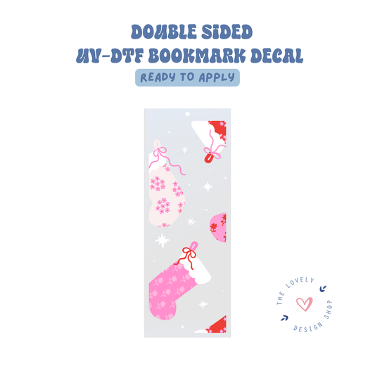 Stockings - UV DTF Bookmark Decal - Sep 15