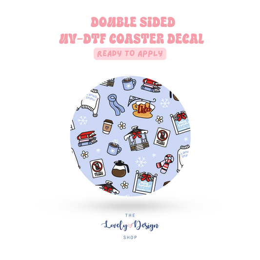 GG Show I Smell Snow - UV DTF Coaster Decal - Sep 15