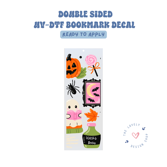 Witchy Boo Crew - UV DTF Bookmark Decal - Aug 27