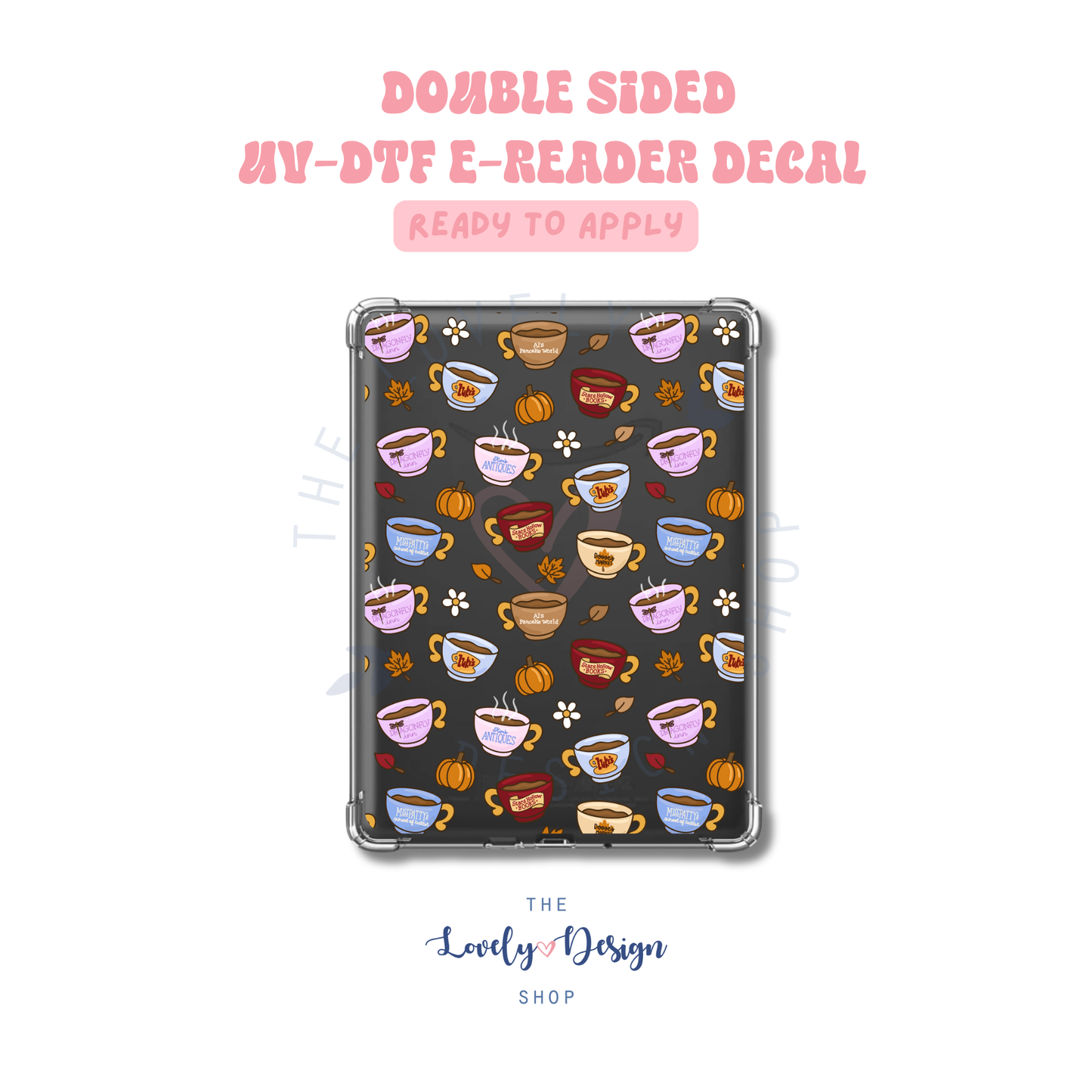 GG Mugs - UV DTF E-Reader Decal - July 24