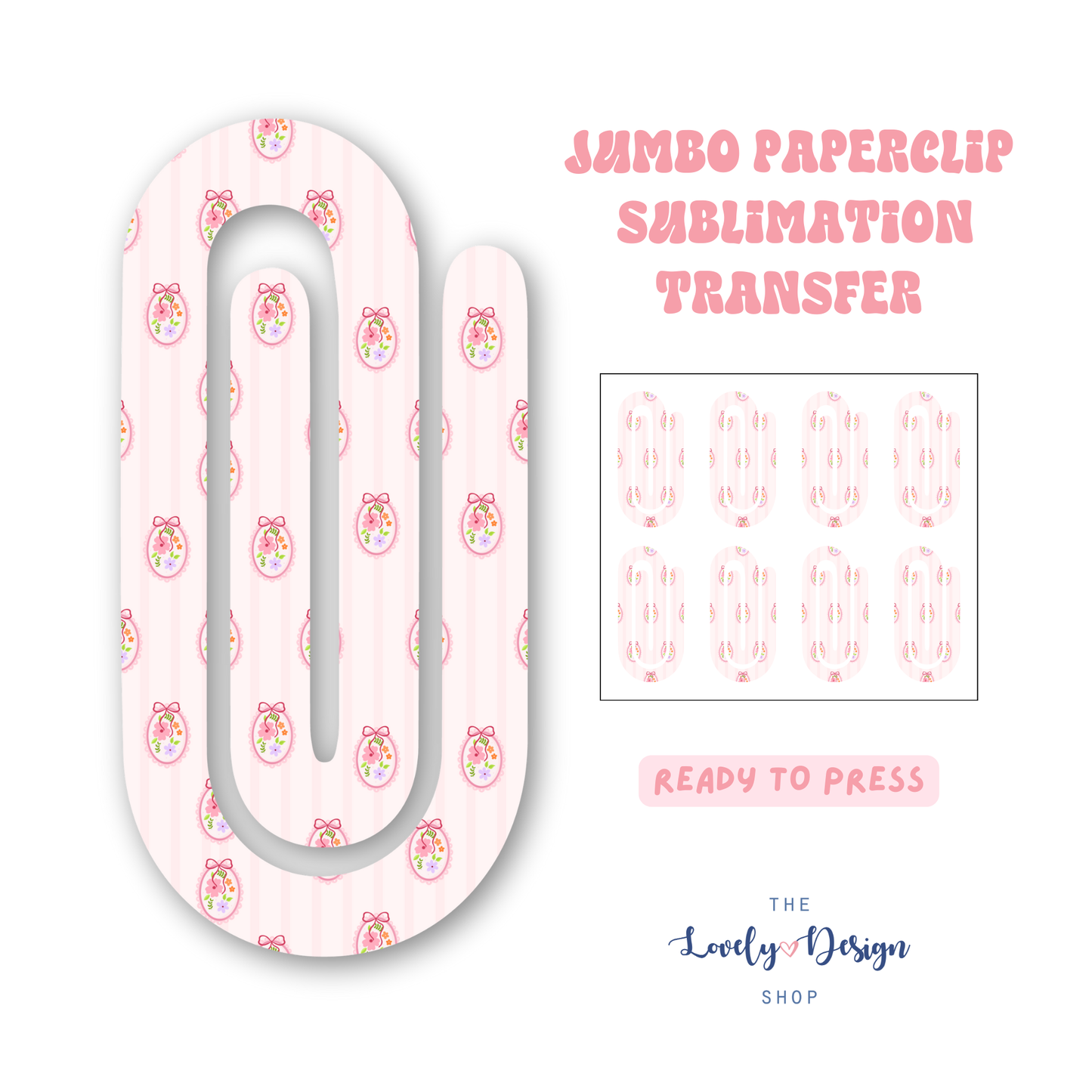 Flower Frames - Sublimation Transfers