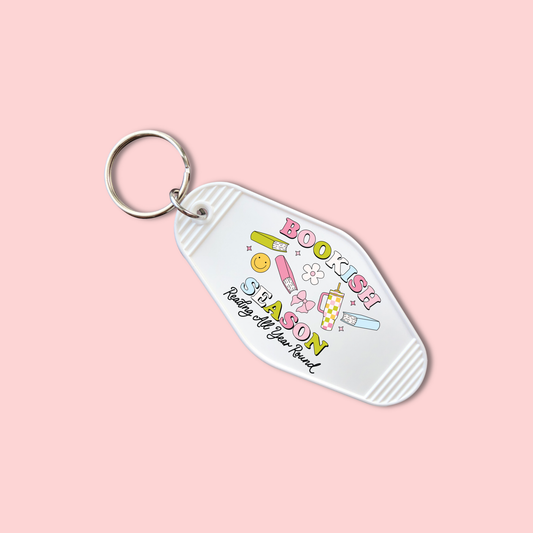 Bookish Season (Set of 5) -  Keychain UV DTF Decal - July 15