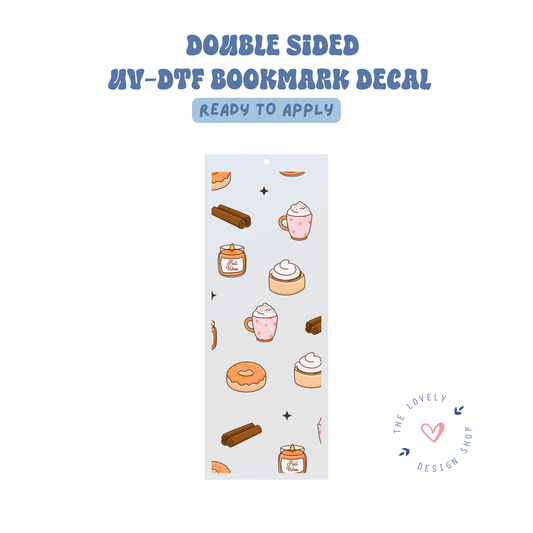 Cinnamon - UV DTF Bookmark Decal - Aug 27
