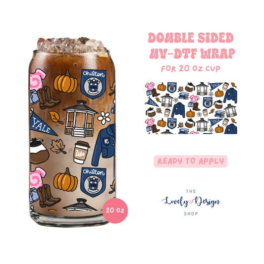 Chilton GG Show - UV DTF 20 oz Libbey Cup Wrap - Aug 8