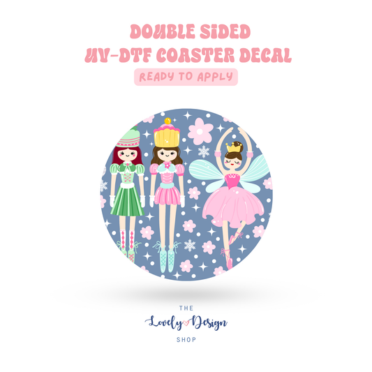 Nutcracker Parade - UV DTF Coaster Decal - Aug 27