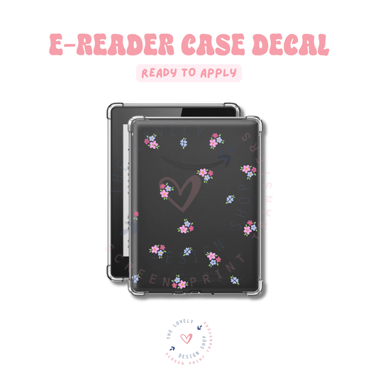Ditsy Floral - UV DTF E-Reader Decal - Feb 4