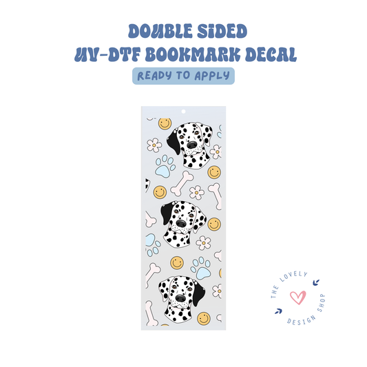 Dalmatian - UV DTF Bookmark Decal - Aug 27