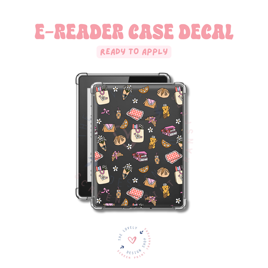 Summer Picnic - UV DTF E-Reader Decal Jun 11