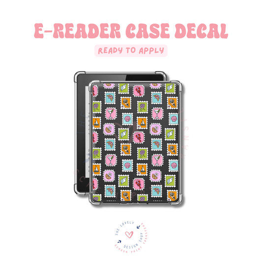 Summer Stamps - UV DTF E-Reader Decal - Apr 23