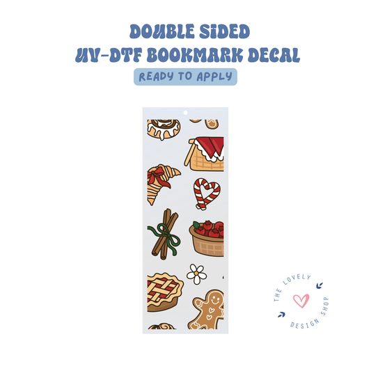 Winter Treats - UV DTF Bookmark Decal - Sep 15