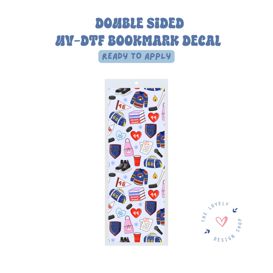 Campus Life - UV DTF Bookmark Decal - May 10