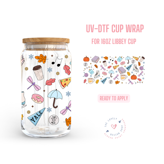 Girls Show Elements - UV DTF 16 oz Libbey Cup Wrap - Aug 19