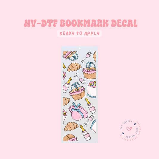 Picnic Days - UV DTF Bookmark Decal - Feb 19