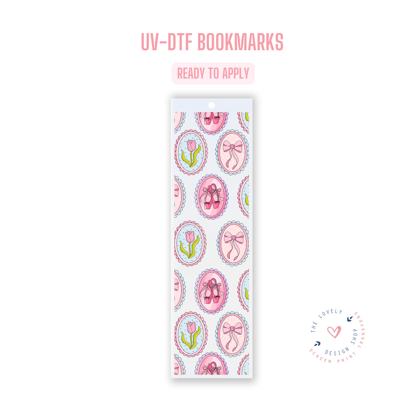 Soft Girl - UV DTF Bookmark Decal - Sep 30