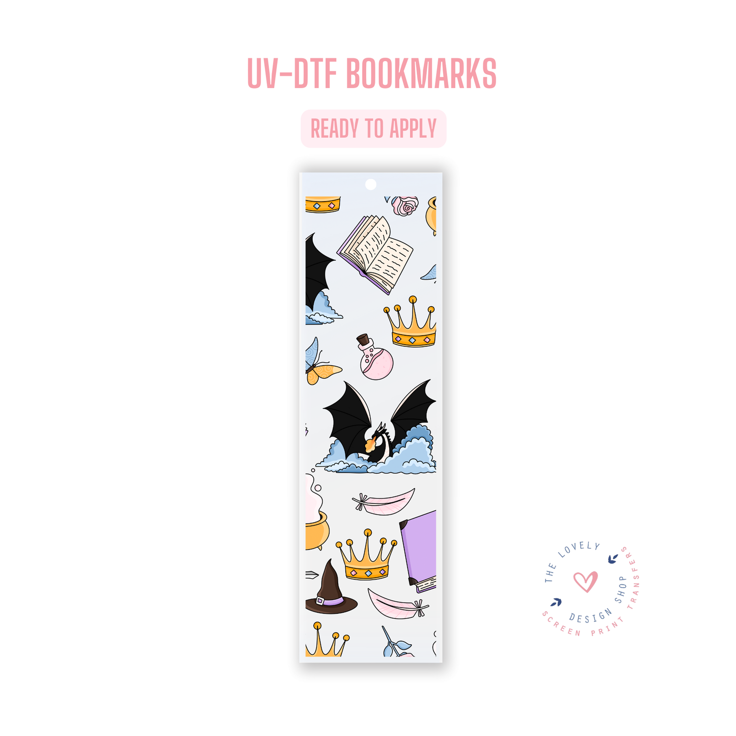 More Fantasy!!! - UV DTF Bookmark Decal - Jan 20