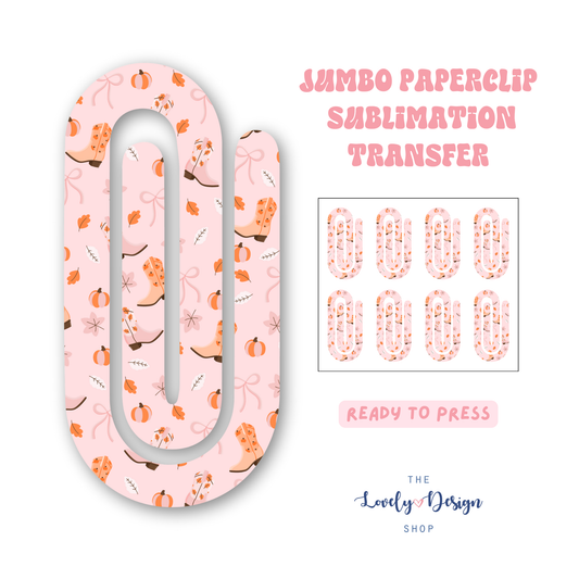 Autumn Cowgirl - Sublimation Transfers