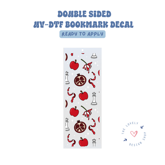 Twilight Book Items - UV DTF Bookmark Decal - Sep 15