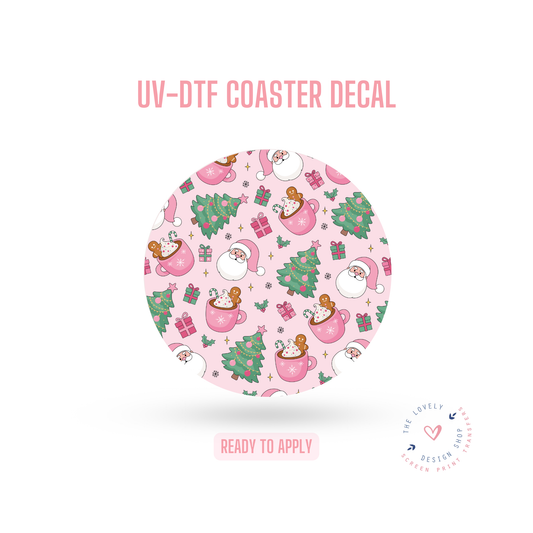 Christmas Things - UV DTF Coaster Decal - Sep 16