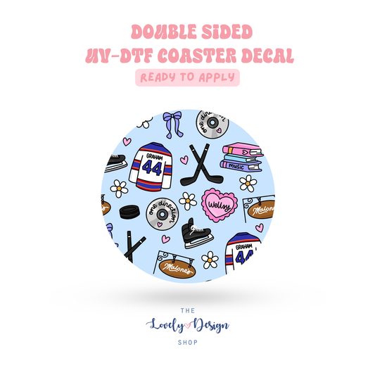 Campus Life 2 - UV DTF Coaster Decal - May 10