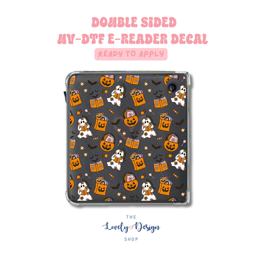 Bookish - UV DTF E-Reader Decal - July 24