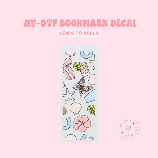 Howdy Coastal Cowgirl - UV DTF Bookmark Decal - Apr 23