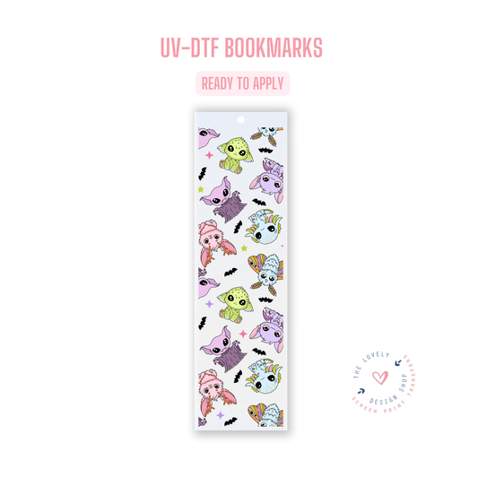 Creatures - UV DTF Bookmark Decal - Jul 29