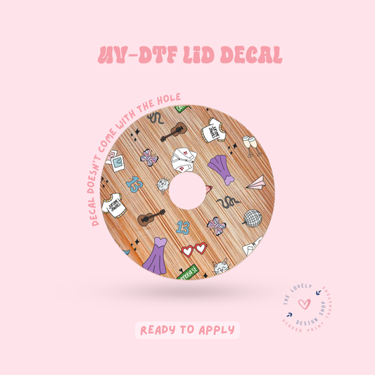 Swiftie - UV DTF Lid Decal - Feb 4
