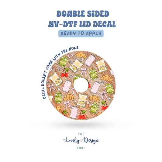 Girl Food - UV DTF Lid Decal - Aug 27