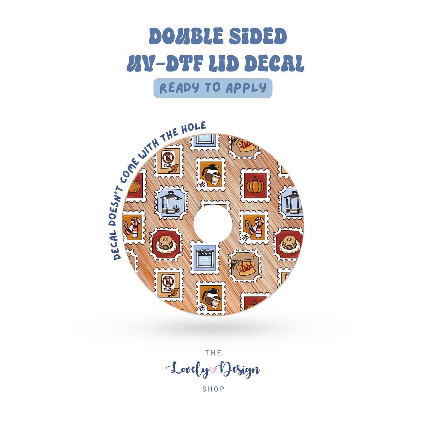 GG Show Stamps - UV DTF Lid Decal - Aug 8