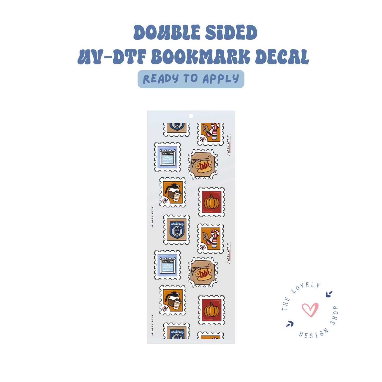GG Show Stamps - UV DTF Bookmark Decal - Aug 8