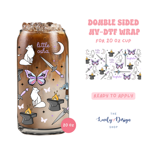 Quicksilver - UV DTF 20 oz Libbey Cup Wrap - Aug 8