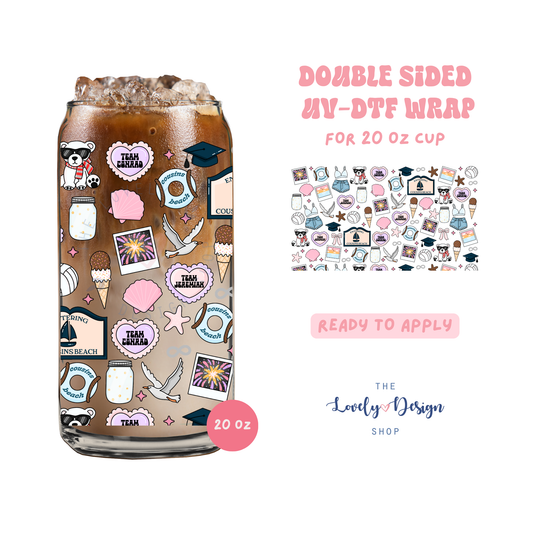 TSITP - UV DTF 20 oz Libbey Cup Wrap - Aug 8