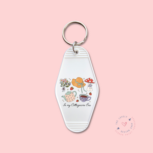 In My Cottagecore Era  -  Keychain UV DTF Decal - Dec 2