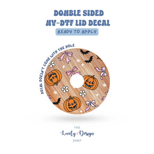Halloween - UV DTF Lid Decal - Aug 8