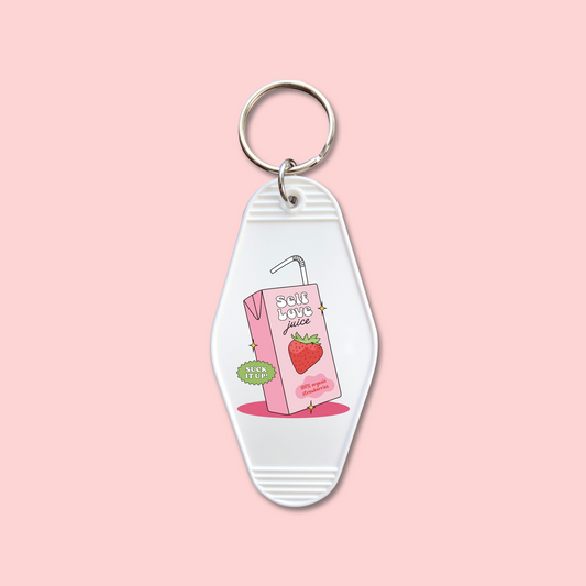 Self Love Juice -  Keychain UV DTF Decal - July 22