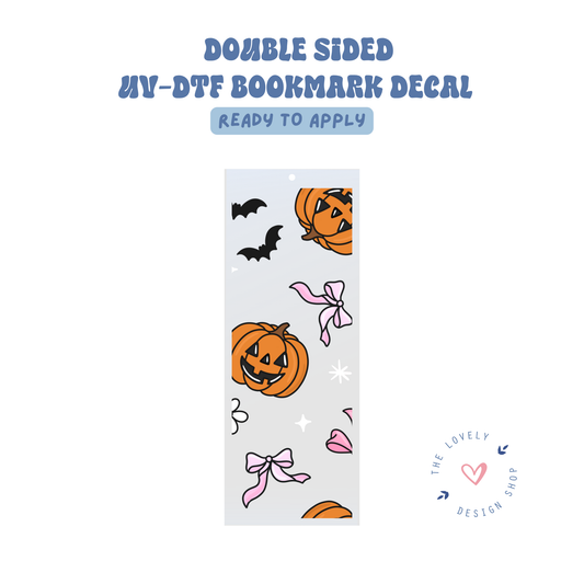 Halloween - UV DTF Bookmark Decal - Aug 8