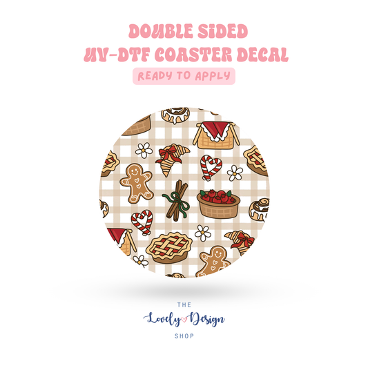 Winter Treats - UV DTF Coaster Decal - Sep 15
