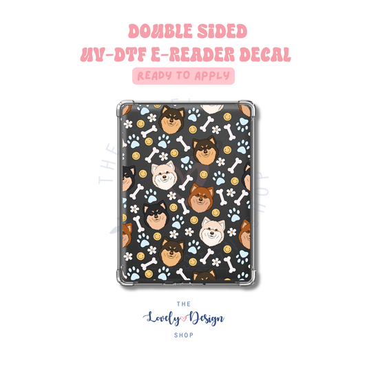 Lap Dog - UV DTF E-Reader Decal - Aug 27