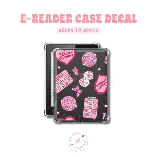 Cruel Summer - UV DTF E-Reader Decal - Feb 4