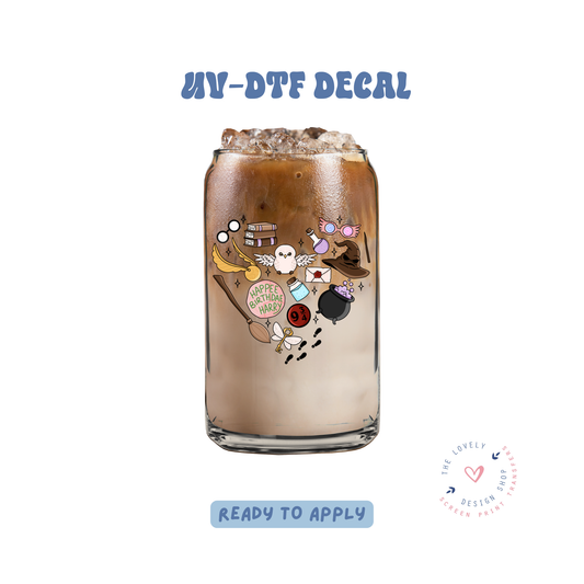 Wizard Magic Heart - UV DTF Cup Decal - Apr 23