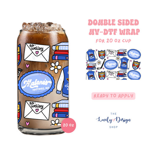 Campus Life 3 - UV DTF 20 oz Libbey Cup Wrap - July 24