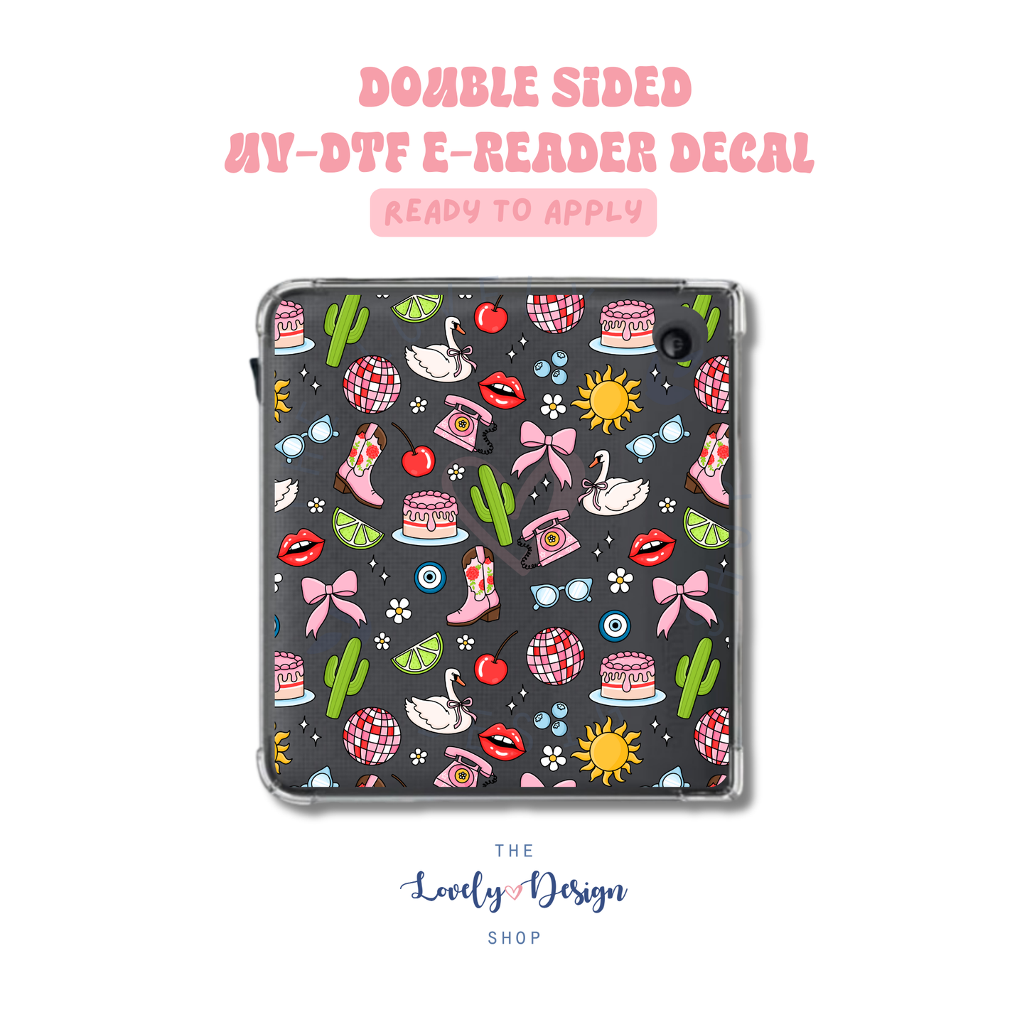 Junk Journal - UV DTF E-Reader Decal - Sep 15